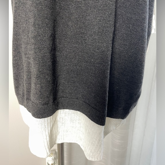 NWT Brochu Walker The Loreen Looker Layered Tank Dark Ash Combo Size Large - Picture 3 of 12